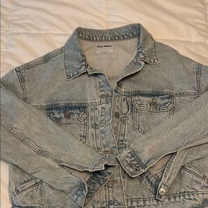 Old Navy Faded Blue Denim Jacket